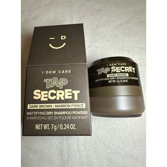 I DEW CARE Dry Shampoo Powder Color: 05 Dark Brown  .24oz - Picture 1 of 6